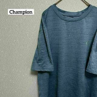 Champion - Champion チャンピオン Tシャツ 半袖 ワンポイント メッシュ L