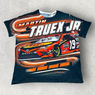 US古着 JOE GIBBS RACING NASCAR レーシングT 3XL(Tシャツ/カットソー(半袖/袖なし))