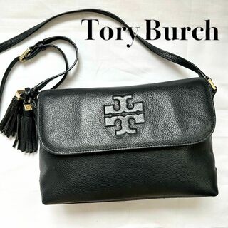 Tory Burch - ✨極美品✨入手困難　トリーバーチ 　ショルダーバッグ　黒　レザー　タッセル