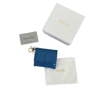 クリスチャンディオール(Christian Dior)の早い者勝ち Dior ディオール カナージュ ロータスウォレット 三つ折り財布 (財布)