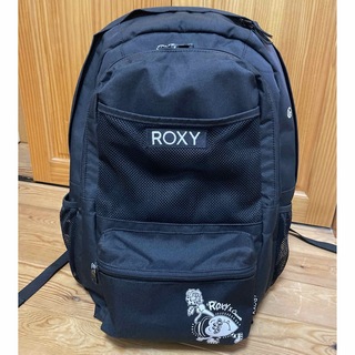 ロキシー(Roxy)のROXY  CHOCOMOO コラボ　リュック　黒(リュック/バックパック)