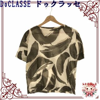 ドゥクラッセ(DoCLASSE)のDoCLASSE ドゥクラッセ トップス カットソー シアーメッシュ おしゃれ(カットソー(半袖/袖なし))