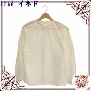 INED - ined イネド トップス シャツ ブラウス シアー カジュアル 綺麗め 長袖