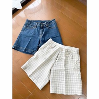 お得！無印良品 ショートパンツ 2枚セット