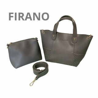 FIRANO - ✨極美品✨ FIRANO フィラノ　ハンド　トート　ショルダーバッグ ②
