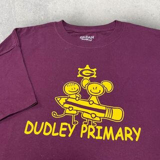 US古着 GILDAN DUDLEY PRIMARY 子供 鉛筆 Tシャツ XL(Tシャツ/カットソー(半袖/袖なし))
