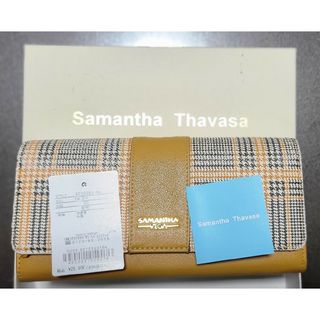 Samantha Vega - サマンサベガ　　長財布　ベージュ　本革