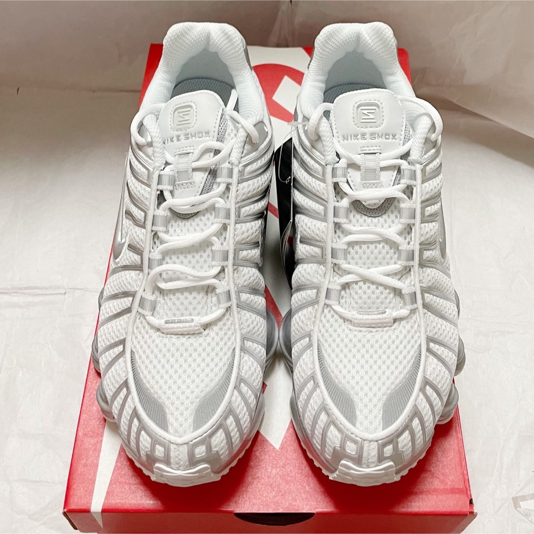 NIKE - Nike Shox TL Metallic Silver ナイキ ショックスの通販 NIKE - Nike Shox TL Metallic Silver ナイキ ショックスの通販