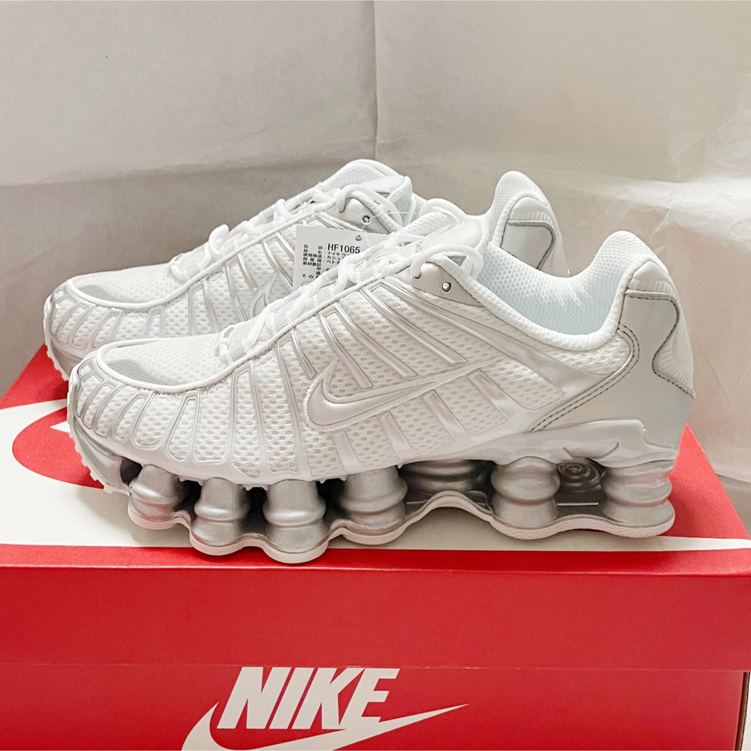 NIKE - Nike Shox TL Metallic Silver ナイキ ショックスの通販 NIKE - Nike Shox TL Metallic Silver ナイキ ショックスの通販