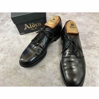 オールデン(Alden)のオールデン　Alden ミリタリーラスト　7.5 プレーントゥ(ローファー/革靴)