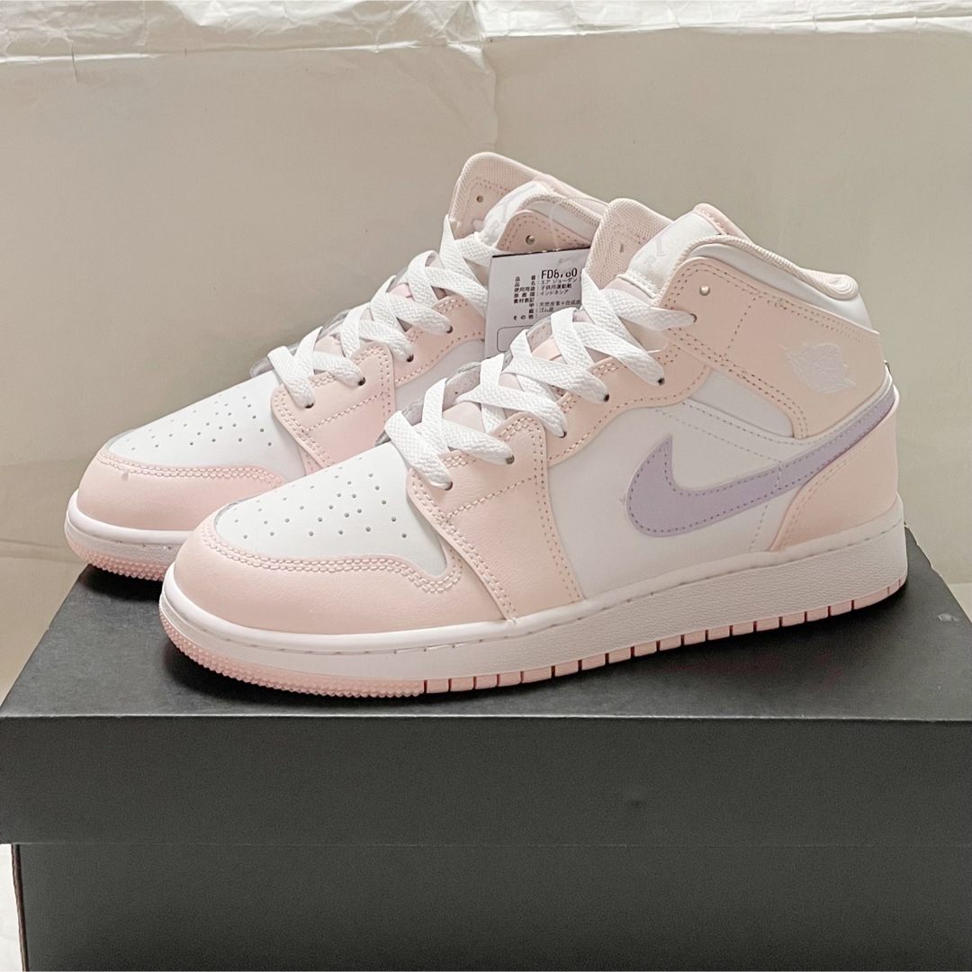 NIKE - ナイキ エア ジョーダン1 ミッド ピンクウォッシュ NIKE NIKE - ナイキ エア ジョーダン1 ミッド ピンクウォッシュ NIKE