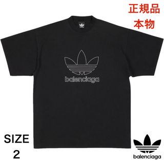 Balenciaga - 美品 バレンシアガ アディダス オーバーサイズ Tシャツ 2 M 本物