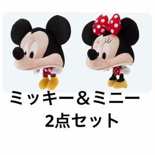 ディズニー(Disney)の【美品】ディズニー ミッキー ミニー ファンキャップ パルパルーザ ペア(キャラクターグッズ)