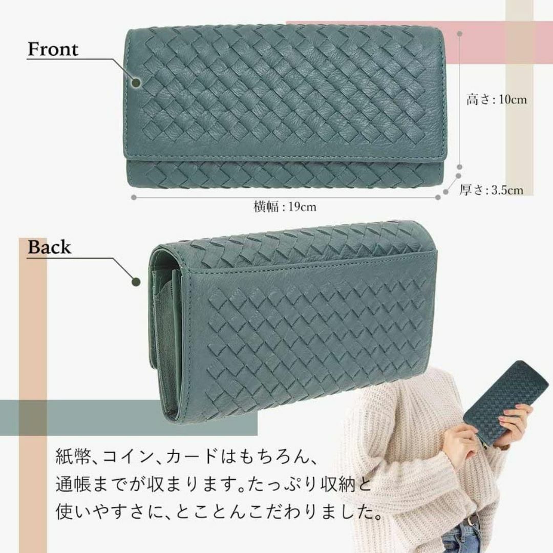 [SONIA REITEL] 財布 レディース 長財布 大容量 ブランド 縦型カ レディースのバッグ(その他)の商品写真