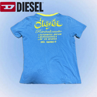 ディーゼル(DIESEL)のDIESEL ディーゼル y2k archive 00s ピチT プリント(Tシャツ(半袖/袖なし))