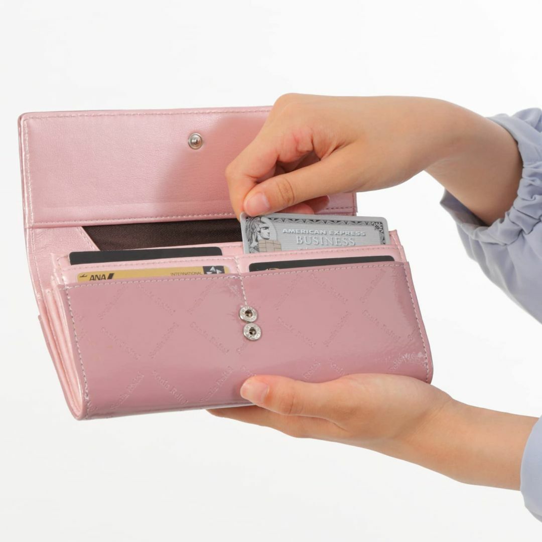 【色: ベージュ】[SONIA REITEL] 財布 レディース 長財布 大容量 レディースのバッグ(その他)の商品写真
