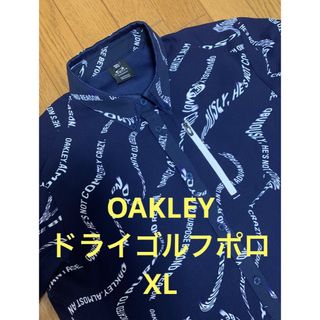 OAKLEY ドライ素材ゴルフポロシャツ　XL