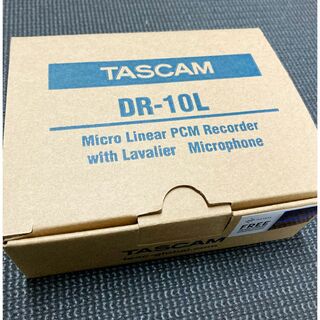 ほぼ未使用　TASCAM タスカム / DR-10L　ピンマイクレコーダー