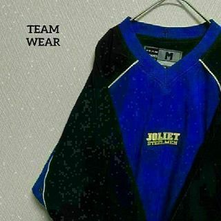 TEAM WEAR JOLIET STEELMEN プルオーバー ロゴ(ナイロンジャケット)