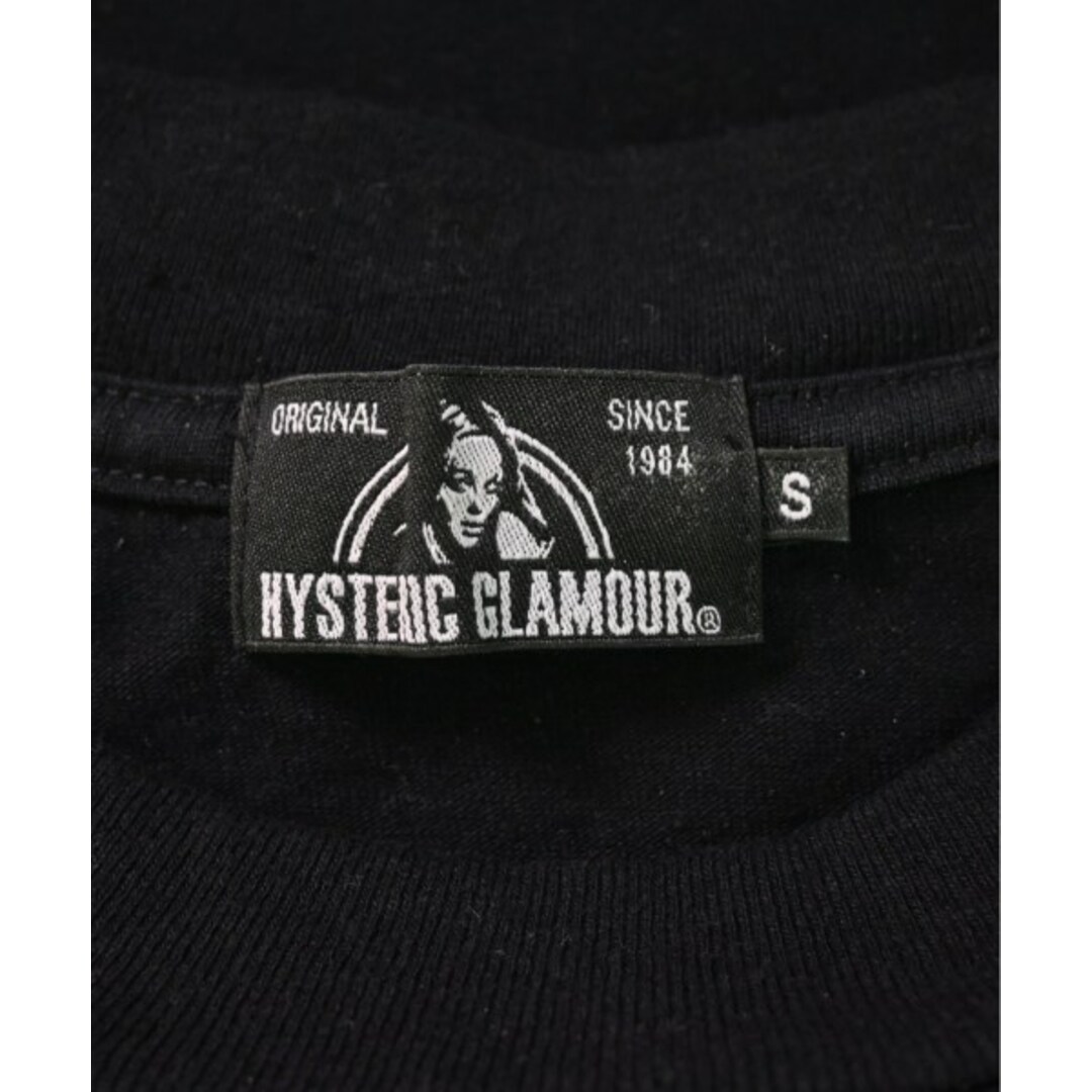 HYSTERIC GLAMOUR(ヒステリックグラマー)のHYSTERIC GLAMOUR Tシャツ・カットソー S 黒 【古着】【中古】 メンズのトップス(Tシャツ/カットソー(半袖/袖なし))の商品写真