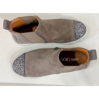 Jimmy Choo ジミーチュウ ハイカットスニーカー スウェード ブーツ