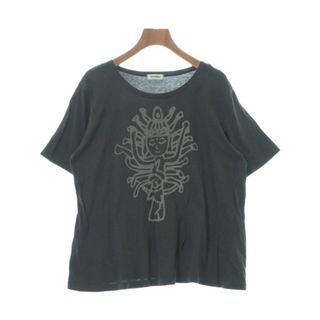 Plantation - plantation プランテーション Tシャツ・カットソー M ダークグレー 【古着】【中古】