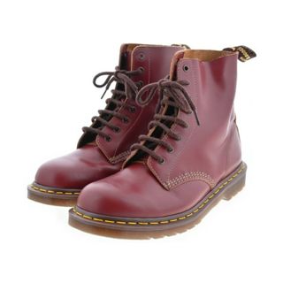 Dr.Martens - Dr.Martens ブーツ UK10(28.5cm位) エンジ 【古着】【中古】