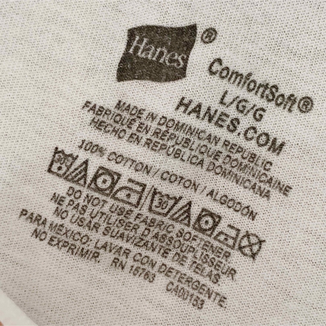 Hanes(ヘインズ)の古着 “Hanes” Plain T-shirt / 白 インナーTシャツ メンズのトップス(Tシャツ/カットソー(半袖/袖なし))の商品写真