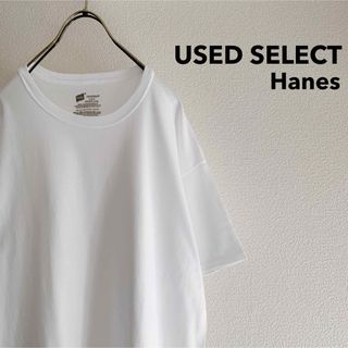 Hanes - 古着 “Hanes” Plain T-shirt / 白 インナーTシャツ