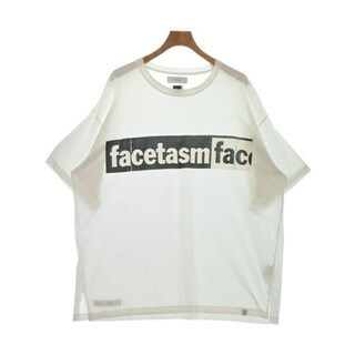 FACETASM - FACETASM ファセッタズム Tシャツ・カットソー 5(L位) 白 【古着】【中古】