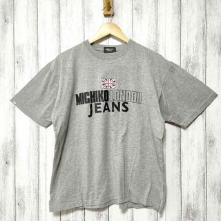 ミチコロンドン(MICHIKO LONDON)のミチコロンドンジーンズ (M)　ビッグロゴプリントTシャツ(Tシャツ/カットソー(半袖/袖なし))