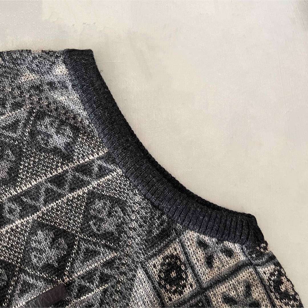 70’s ~ 80’s Vintage Knit Vest / 西ドイツ製 メンズのトップス(ベスト)の商品写真