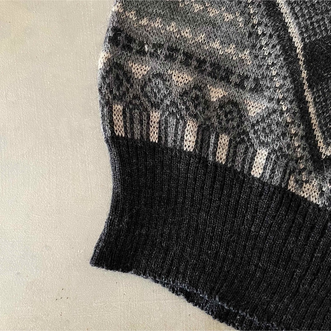 70’s ~ 80’s Vintage Knit Vest / 西ドイツ製 メンズのトップス(ベスト)の商品写真