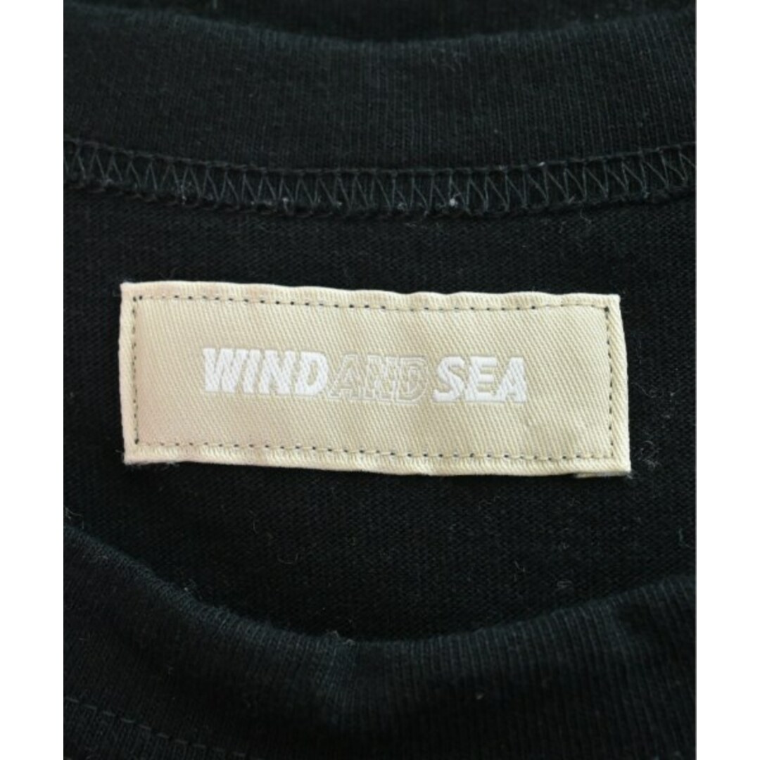 WIND AND SEA(ウィンダンシー)のWIND AND SEA ウィンダンシー Tシャツ・カットソー L 黒 【古着】【中古】 メンズのトップス(Tシャツ/カットソー(半袖/袖なし))の商品写真