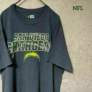 NFL アメフト Tシャツ チャージャーズ 半袖 アメフト L(Tシャツ/カットソー(半袖/袖なし))