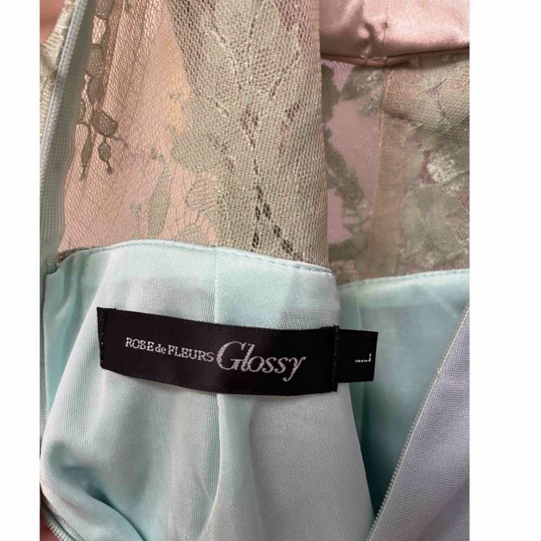 AngelR(エンジェルアール)のROBE de FLEURS Glossy ミニドレス  レディースのフォーマル/ドレス(ナイトドレス)の商品写真