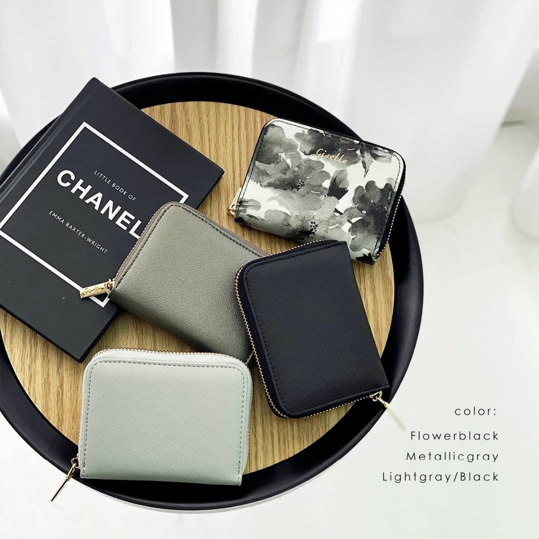 【色: 【Lサイズ】Light Gray/ライトグレー】[ジゼル] 財布 ミニ財 メンズのバッグ(その他)の商品写真