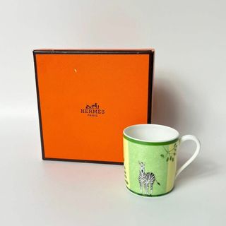 HERMES - 【美品・箱付】エルメス コーヒーカップ アフリカの HERMES - 【美品・箱付】エルメス コーヒーカップ アフリカの