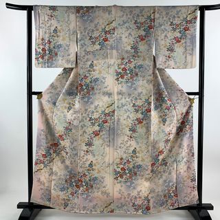 小紋 身丈158cm 裄丈62cm 正絹 美品 優品 【中古】(着物)