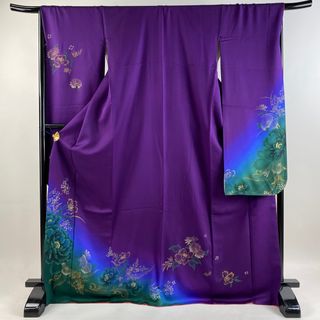 振袖 身丈172cm 裄丈68cm 正絹 美品 秀品 【中古】(着物)