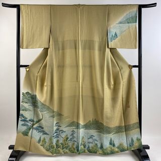 訪問着 身丈163cm 裄丈64cm 正絹 美品 秀品 【中古】(着物)