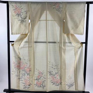 訪問着 身丈157cm 裄丈62.5cm 正絹 秀品 【中古】(着物)