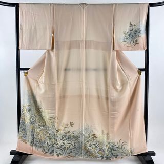 訪問着 身丈160.5cm 裄丈64cm 正絹 美品 秀品 【中古】(着物)