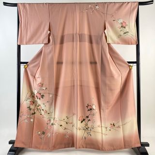 訪問着 身丈164cm 裄丈65cm 正絹 美品 秀品 【中古】(着物)