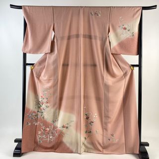 訪問着 身丈170cm 裄丈66.5cm 正絹 美品 秀品 【中古】(着物)