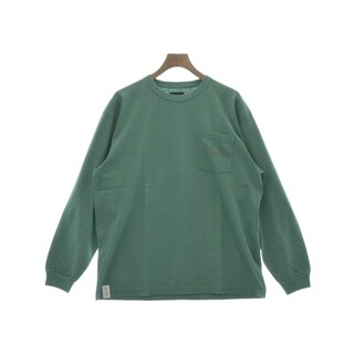 DESCENDANT - DESCENDANT ディセンダント Tシャツ・カットソー 3(L位) 緑 【古着】【中古】