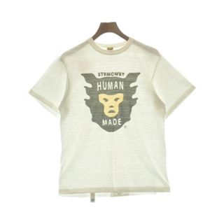 HUMAN MADE ヒューマンメイド Tシャツ・カットソー -(M位) 白 【古着】【中古】