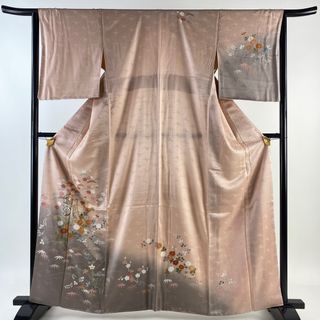 訪問着 身丈162cm 裄丈64.5cm 正絹 秀品 【中古】(着物)