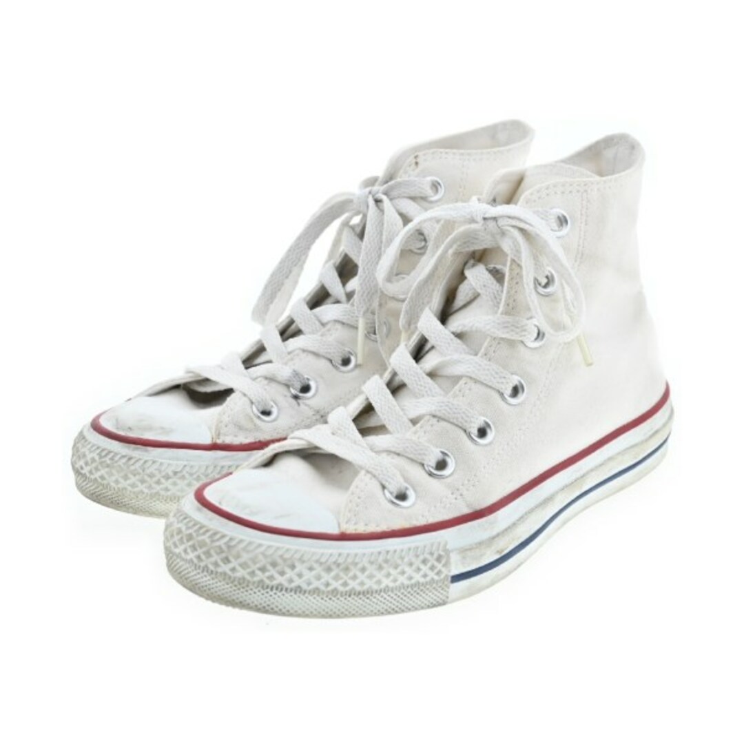 CONVERSE(コンバース)のCONVERSE コンバース スニーカー 23cm 白 【古着】【中古】 レディースの靴/シューズ(スニーカー)の商品写真