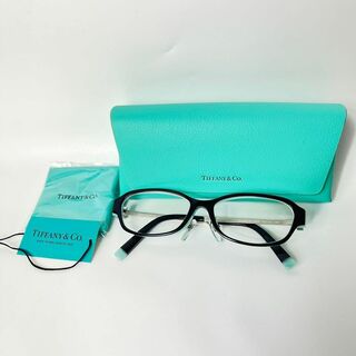 Tiffany & Co. - 【美品・付属品付】Tiffany&Co. ティファニー　メガネ　Tコレクション